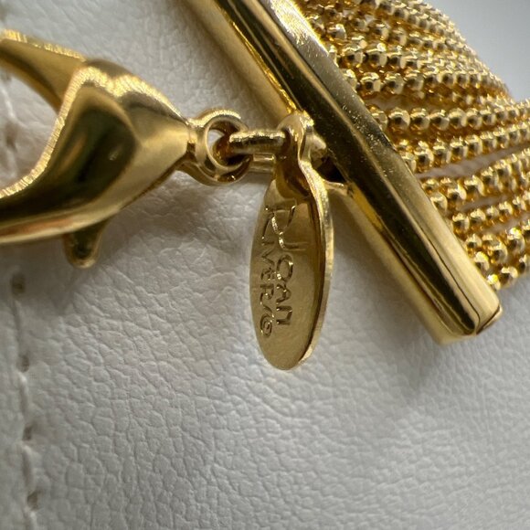 Joan Rivers Multi-Strand Necklace 20+3" Vintage Statement Sparkling Tiny Beads - Picture 5 of 10